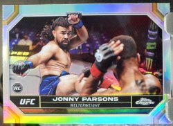 2024 Topps Chrome UFC Jonny Parsons Rookie Silver Refractor 