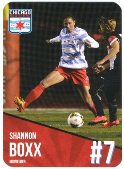 2015  Chicago Red Stars Team Set Shannon Boxx