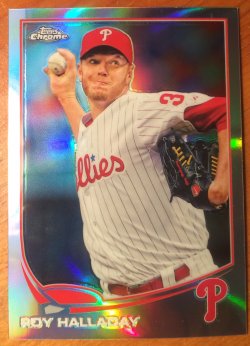2013 Topps Chrome Refractor Roy Halladay