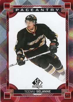 2024/25  SP Authentic Pageantry Red Selanne