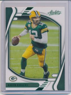    Aaron Rodgers 2021 Absolute Green
