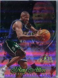 1996-1997 Fleer Flair Ray Allen [Row 1] #35