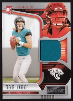 2021 Panini Playbook Rookie Materials Trevor Lawrence