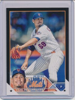    Carlos Carrasco 2023 Topps Black /72