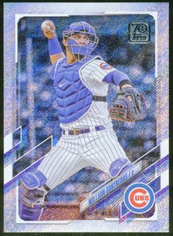2021 Topps Factory Set Walmart Foilboard Willson Contreras