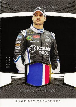 2023 Panini National Treasures Racing (firesuit) Jimmie Johnson