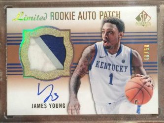 2014 Upper Deck SP Authentic  James Young