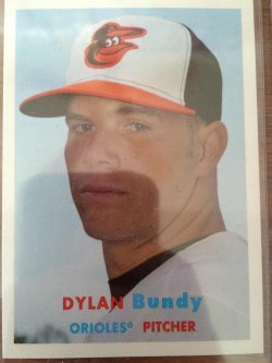 2015 Topps Archives Dylan Bundy