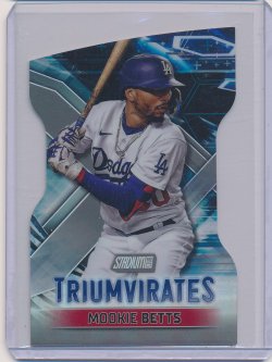    Mookie Betts 2023 Stadium Club Triumviates