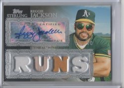 2007 Topps Sterling Reggie Jackson 