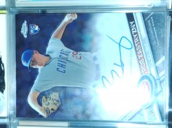 2017 Topps Chrome Rob Zastryzny Auto