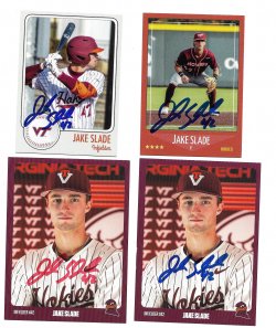 2025 Varsity Trading Cards Custom IP Jake Slade 4/13/25