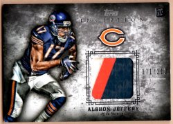2012 Topps Inception Alshon Jeffery Patch