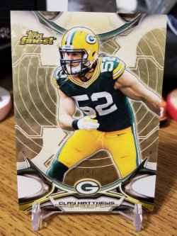 2015 Topps Finest Superfractors Clay Matthews
