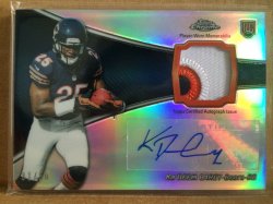 2014 Topps Chrome KaDeem Carey Rookie Patch Autograph