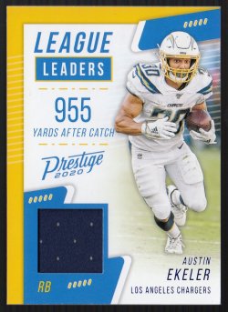 2019 Prestige Stars of the NFL Jerseys Xtra Points Blue Christian