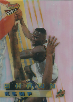 1996 Bowman Bowmans Best Shawn Kemp Best Shots