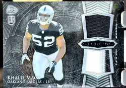 2014 Bowman Sterling Khalil Mack Rookie Dual Relic #2