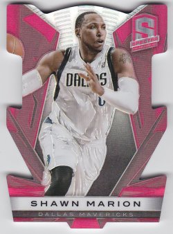 2013-14 Panini Spectra Shawn Marion Red Die-Cut