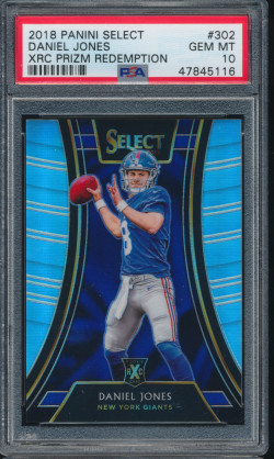 2018 Panini Select XRC Daniel Jones