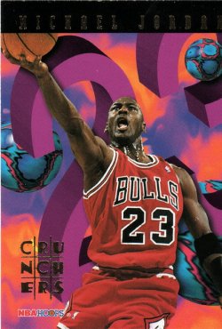 1995 Skybox Hoops Michael Jordan Crunchers