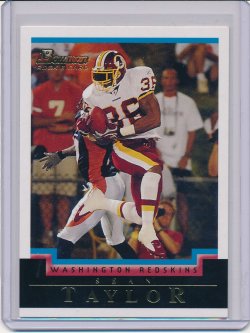    Sean Taylor 2004 Bowman Uncirculated White RC (no longer uncirculated) /165