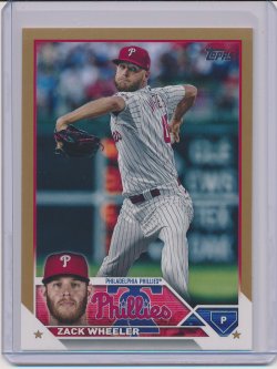    Zack Wheeler 2023 Topps Gold /2023