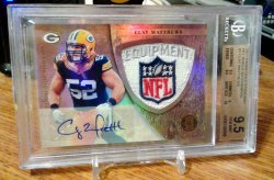 2011 Panini Gold Standard NFL Shield Autographs Clay Matthews