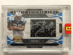 2008  Gridiron Gear 2013 Panini Black Box Jonathan Stewart Pullout Auto 1/1