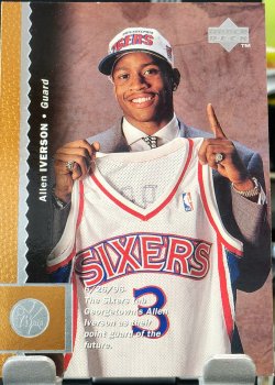 1996 Upper Deck Basketball Allen Iverson Rookie