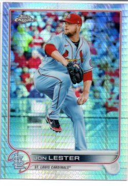 2022 Topps Chrome Lester, Jon - Prism Refractors