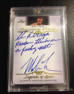2012 Leaf Legends of Sport Inscriptions Preview