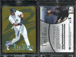 1999 Fleer Brilliants Gold Frank Thomas