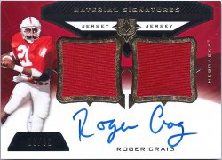 2013 Upper Deck Ultimate Rodger Craig Jersey Auto