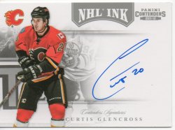 2011-12 Panini Contenders NHL Ink Curtis Glencross