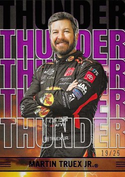 2023 Panini Chronicles Racing Thunder (purple) Martin Truex Jr