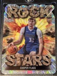 2025-26 Topps Topps Chrome Rock Stars #RS16 Cooper Flagg