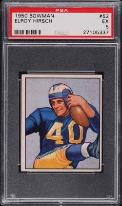 1950 Bowman  Elroy Hirsch