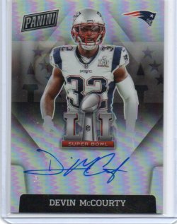 2023 Panini Super Bowl Signatures Autographs Devin McCourty LI