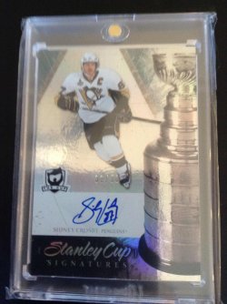 2011 Upper Deck The Cup Sidney Crosby Stanley Cup Signatures 