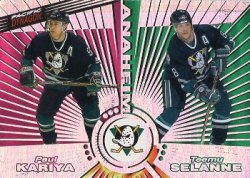 1997/98  Pacific Dynagon Tandems Selanne/Kariya/Hebert