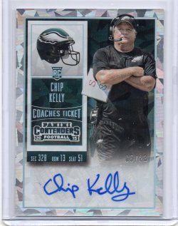 2015 Panini Contenders Chip Kelly