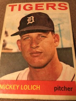 Mickey Lolich 1964 Topps #128 RC