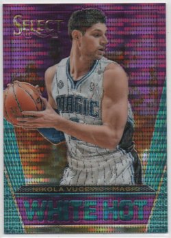 2013 Panini Select Nikola Vucevic white hot purple