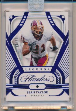    Sean Taylor 2024 Panini Flawless Sapphire /15