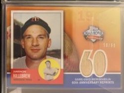 2011 Topps anniversary reprint gu killebrew