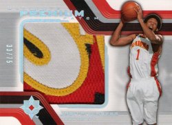 2004-05  Ultimate Collection Premium Patch Josh Childress #ed 33/75