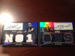 Sam Bradford Troy aikman booklet 2010 triple threads