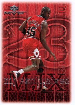 1999 Upper Deck  Michael Jordan MVP MJ Exclusives