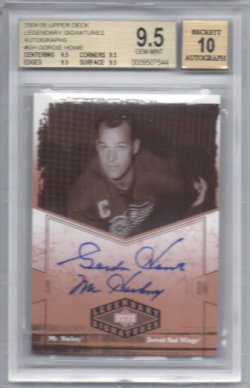 2004-05 Upper Deck Legendary Signatures Gordie Howe 